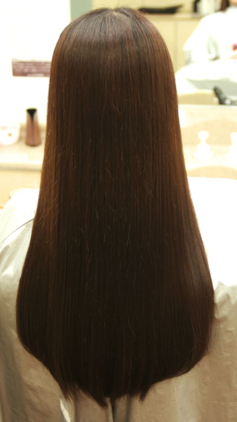 バンコクATAMAヘアーサロンのストレートパーマ縮毛矯正イメージ
